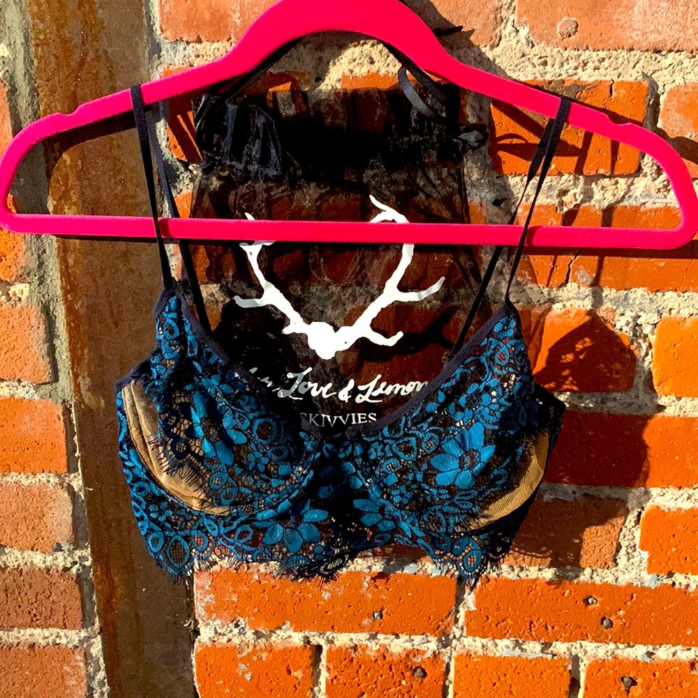 For love & lemons - lace bra
